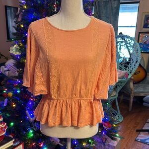 L’ayard brand Peach Women's Top